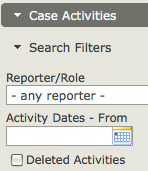 FindDeletedActivities screenshot