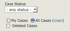 FindDeletedCases screenshot